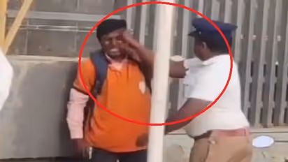 Swiggy Delivery boy: "வேற வழியில்லாம ஸ்விகி ஊழியரை அடித்தேன்!" சஸ்பெண்ட் போலீஸ்காரர் - ஆன்லைனில் கதறல் !!