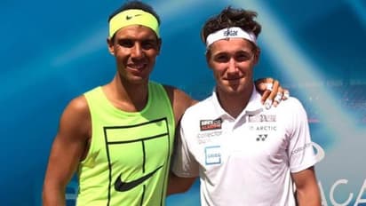 കാസ്പര് റൂഡിന്റെ പരിശീലനം റാഫേല് നദാലിന്റെ അക്കാദമിയില്; ഇന്ന് ഗ്രാന്സ്ലാം ഫൈനലില് നേര്ക്കുനേര്