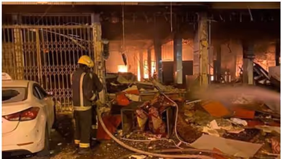 സൗദിയില് ഭക്ഷണശാലയിൽ പാചക വാതകം ചോർന്ന് സ്ഫോടനവും തീപിടിത്തവും