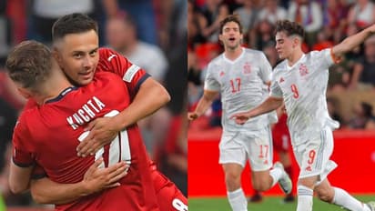 শেষ মুহূর্তের গোলে নেশন লিগে হার বাঁচাল স্পেন, ২-২ গোলের ড্র করল চেক রিপাবলিকের সঙ্গে