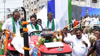 YSR Yantra Seva Scheme: వైఎస్ఆర్ యంత్ర సేవా పథకం ప్రారంభం.. ట్రాక్టర్లను పంపిణీ చేసిన సీఎం జ‌గ‌న్ 