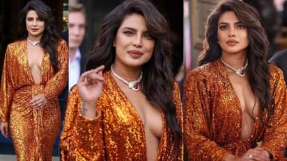 బ్రా లేకుండా టాప్‌ షోతో ఆటం బాంబ్‌ పేల్చిన ప్రియాంక చోప్రా.. టాప్‌ ఉన్నా లేనట్టే.. అందాల విస్పోటనం..