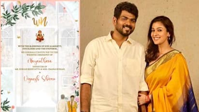 Nayanthara Vignesh Shivan Wedding : വിവാഹ ക്ഷണക്കത്ത് വൈറല്‍; നയന്‍താരയ്ക്കും വിഘ്നേഷിനും ആശംസകളുമായി ആരാധകര്‍