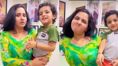 Anchor Lasya: చంకలో కొడుకుతో వాళ్ళ చెంప చెళ్లుమనిపించిన యాంకర్ లాస్య... గొడవంతా ప్రెగ్నెన్సీ గురించే! 