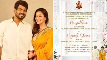 Nayanthara, Vignesh Shivan's wedding invite video goes viral