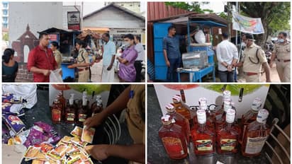 വിദ്യാഭ്യാസ സ്ഥാപനങ്ങൾക്ക് സമീപത്തെ കടകളിൽ നിരോധിത പുകയില ഉൽപ്പന്നങ്ങളും മദ്യവും; 'കാവൽ' സംഘം പിടിച്ചെടുത്തു