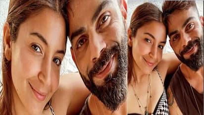 अनुष्का शर्मा और विराट कोहली ने टकराया सिर से सिर, फैंस को भा गया एक्ट्रेस और क्रिेकेटर का ये अंदाज़