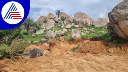 Tumakuru; ಭೂಗಳ್ಳರ ಹಾವಳಿಗೆ ರಾತ್ರೋರಾತ್ರಿ ಕರಗುತ್ತಿದೆ ಬೆಟ್ಟಗುಡ್ಡ