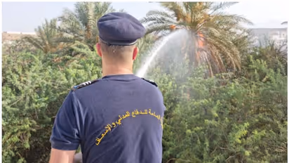 ഒമാനിലെ ഫാമില് തീപിടിത്തം