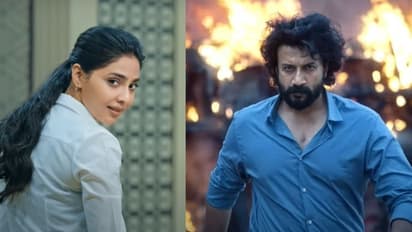 Godse Trailer : തെലുങ്കില്‍ നായികയായി അരങ്ങേറി ഐശ്വര്യ ലക്ഷ്‍മി; ഗോഡ്‍സെ ട്രെയ്‍ലര്‍