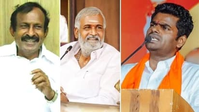 "இனி ஜி ஸ்கொயர் முத்துசாமி தான்.. பழைய சேகர்பாபுவை காட்டுங்க பார்க்கலாம்" மார்தட்டும் அண்ணாமலை !