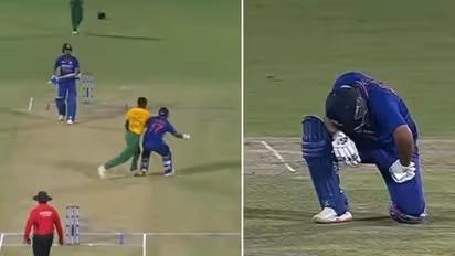 ചിരിയുടെ പൂരം, ഒടുവില് റിഷഭ് പന്ത് രക്ഷപ്പെട്ടു; റണ്ണൗട്ട് അവസരം നഷ്ടമാക്കി ദക്ഷിണാഫ്രിക്കന് താരങ്ങള്