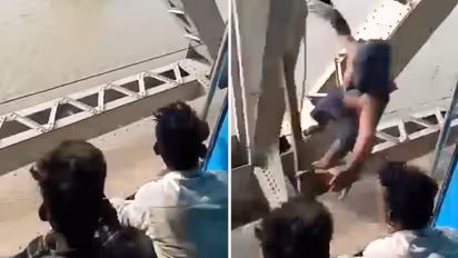 Spider-Man thief? Man snatches passenger's phone from a moving train in Bihar; Watch clip
