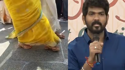 காலணியுடன் போட்டோஷூட்… சர்ச்சையில் சிக்கிய நயன்தாரா… விளக்கம் அளித்த விக்னேஷ் சிவன்!!