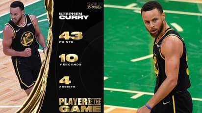 NBA Finals 2022: Warriors' fans applaud Stephen Curry's dazzling show to level series against Celtics