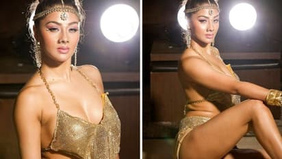 সোনালী-শিমারি বিকিনি তে ঝড় তুললেন নম্রতা মল্লা, নেটে ভাইরাল তাঁর হট এন্ড সেক্সী ছবি গুলি