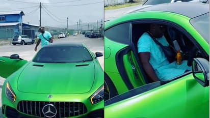 మెర్సిడెస్ బెంజ్ కొన్న కేకేఆర్ ఆల్రౌండర్ ఆండ్రే రస్సెల్... ఖరీదెంతో తెలుసా...