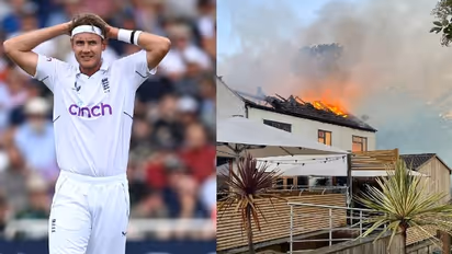 ഇംഗ്ലണ്ട് പേസര്‍ സ്റ്റുവര്‍ട്ട് ബ്രോഡിന്‍റെ പബ്ബില്‍ തീപിടിത്തം