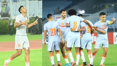 ഏഷ്യന് കപ്പ് ഫുട്ബോള്: ഇഞ്ചുറി ടൈമില് സഹലിന്റെ വിജയഗോള്; അഫ്ഗാനെ വീഴ്ത്തി ഇന്ത്യ