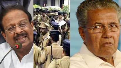 രാജ്യദ്രോഹ കുറ്റാരോപിതനായൊരാളെ സംരക്ഷിക്കാന് കേരള പോലീസ് കൂട്ടു നിൽക്കരുത് : കെ സുധാകരന്