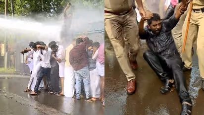 കണ്ണൂരിൽ സംഘർഷം; യൂത്ത് കോൺഗ്രസ് പ്രവർത്തകർക്ക് നേരെ ജലപീരങ്കി പ്രയോഗിച്ചു