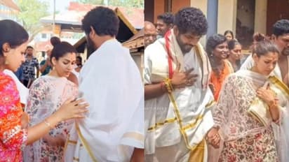 Nayanthara and Vignesh Shivan : ചെട്ടികുളങ്ങര ക്ഷേത്രം സന്ദര്‍ശിച്ച് നയന്‍താരയും വിഘ്നേഷ് ശിവനും: വീഡിയോ