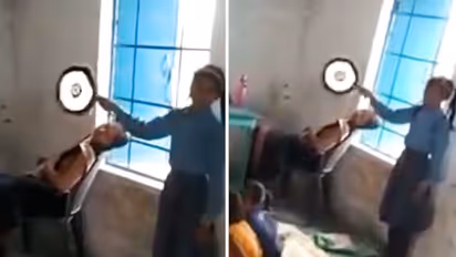 Watch: Bihar student fans sleeping teacher in class; Netizens express anger