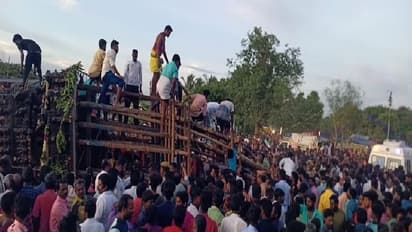 ರಥೋತ್ಸವದ ವೇಳೆ ರಥ ಉರುಳಿ ಬಿದ್ದು ಇಬ್ಬರು ಸಾವು