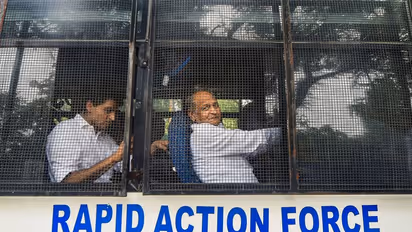 Congress claims police brutality; Chidambaram has 'hairline fracture'