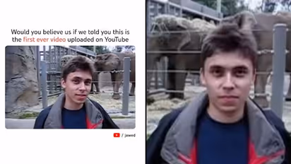 YouTube shares first ever video uploaded 17 years ago; Watch video