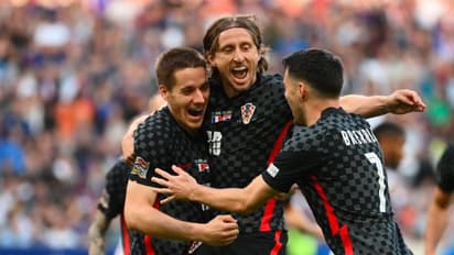 বিশ্বকাপ ফাইনাল হারের বদলা নেশনস লিগে, ফ্রান্সকে হারাল ক্রোয়েশিয়া 