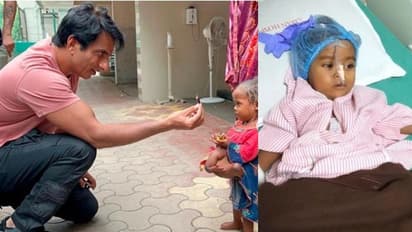 ജനിച്ചപ്പോൾ നാല് കൈകളും കാലുകളും; കുട്ടിക്ക് സോനുവിന്റെ കൈത്താങ്ങ്, മുഴുവൻ പണവും നൽകി ശസ്ത്രക്രിയ