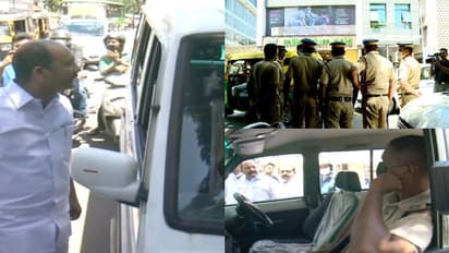 'ഇനി പൊലീസിന്‍റെ സഹായം വേണ്ട' പൊലീസിനോട് കയർത്ത് എറണാകുളം ഡിസിസി പ്രസിഡന്‍റ് 