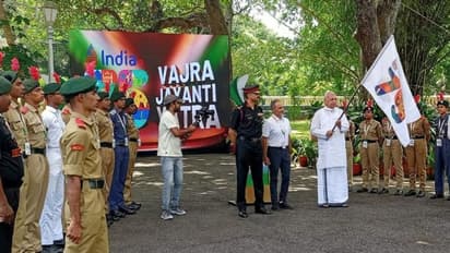 ఏషియా నెట్ న్యూస్, ఎన్.సి.సి  వజ్ర జయంతి యాత్ర... జెండా ఊపి ప్రారంభించిన కేరళ గవర్నర్