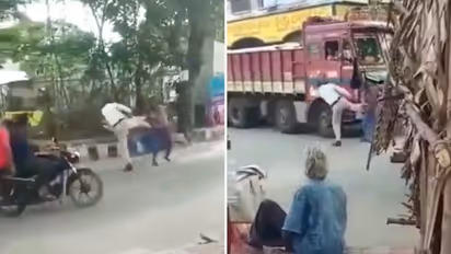 Andhra Pradesh traffic cop thrashes drunk man; gets suspended after video goes viral
