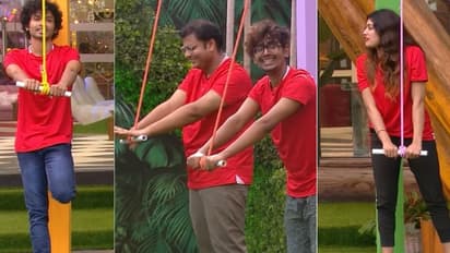 Bigg Boss S 4 : 'ടിക്കറ്റ് ടു ഫിനാലെ'യിൽ മത്സരാർത്ഥികൾ; തർക്കിച്ച് റിയാസ്, വിട്ടുകൊടുക്കാതെ മറ്റുള്ളവരും