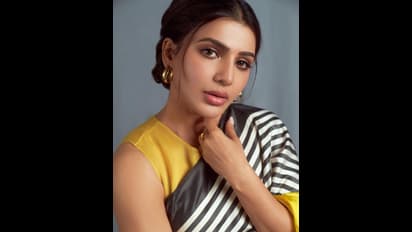 ஒரு புடவை இவ்வளவு விலையா? சமந்தாவின் ஸ்டைலிஷ் சாரியை பார்த்து வாய்பிளக்கும் ரசிகர்கள் !