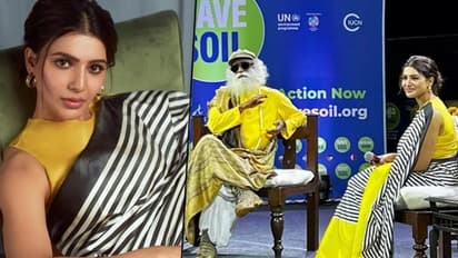 WATCH: Sadhguru teases Samantha Ruth Prabhu for being late to Save Soil event