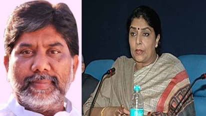 పోలీసులతో దురుసు ప్రవర్తన:భట్టి విక్రమార్క, రేణుకా చౌదరిలపై కేసు
