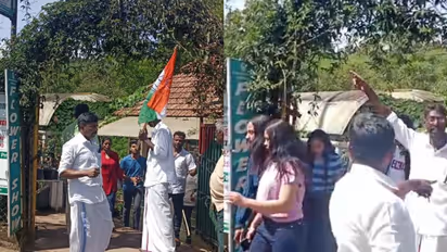 മൂന്നാറില് ഫോറസ്റ്റ് ഗാര്ഡന് കാണാനെത്തിയ സഞ്ചാരികളെ ഇറക്കിവിട്ട് കവാടം പൂട്ടി സമരക്കാര്