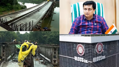 കൂളിമാട് പാലത്തിൻ്റെ തകർച്ചയിൽ യുഎൽസിസിക്ക് താക്കീത്, രണ്ട് പൊതുമരാമത്ത് എഞ്ചിനീയർമാർക്ക് സസ്പെൻഷൻ 