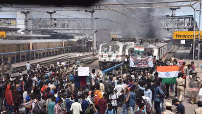 11 ರಾಜ್ಯಗಳಿಗೆ ವಿಸ್ತರಿಸಿದ ಪ್ರತಿಭಟನೆಯ ಜ್ವಾಲೆ,  ಅಗ್ನಿಪಥ ವಿರೋಧಿಸಿ  ಹಿಂಸಾಚಾರ, 2 ಬಲಿ!