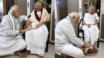   శత వసంతంలోకి అడుగుపెట్టిన ప్రధాని మోదీ తల్లి...!