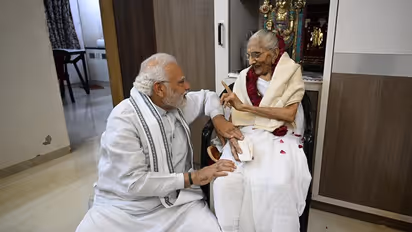 PM Narendra Modi's mother Heeraben admitted to hospital in Ahmedabad; check details
