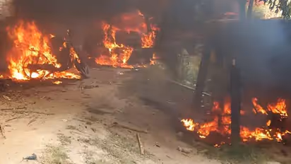 अग्निपथ में जल रहा बिहार: पुलिस पर की दनादन फायरिंग, रेलवे स्टेशन को जला दिया, दर्जनों वाहनों को फूंका