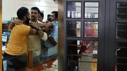 പ‌ഞ്ചായത്ത് ഓഫീസിൽ യുവാവിന്റെ കയ്യാങ്കളി, ജീവനക്കാരെ കയ്യേറ്റം ചെയ്തു, ഓഫീസും തകർത്തു