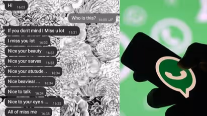 മിസ് യൂ, നിങ്ങള്‍ സുന്ദരിയാണ്; സാധനങ്ങള്‍ നല്‍കിയശേഷം ഡെലിവറി ഏജന്റ്  അയച്ച മെസേജുകള്‍!