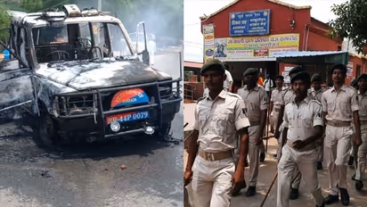 അഗ്നിപഥ് പദ്ധതി : ബിഹാറിൽ വീണ്ടും അക്രമം, ബക്സറിൽ പൊലീസ് ജീപ്പ് കത്തിച്ചു