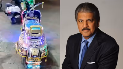 रंग- बिरंगे बजाज चेतक स्कूटर का वीडियो देख आनंद महिंद्रा ने कही दिल छू जाने वाली बात, देखें वायरल वीडियो 