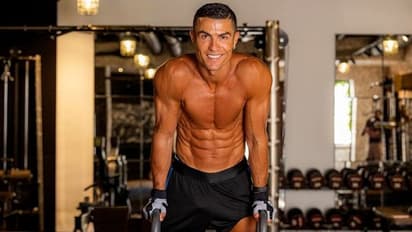 Red-hot Ronaldo reveals mood of the day as Man United star shows off ripped physique